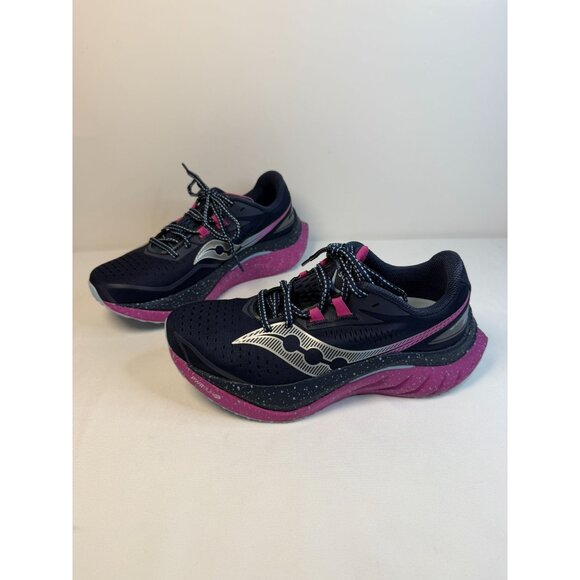 Saucony Endorphin Speed 4 Women Size 7 Navy/Fuchsia S10940 Running Walking Shoes - Picture 1 of 12